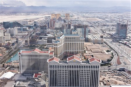 simsearch:700-02633802,k - Aerial View of the Las Vegas Strip, Las Vegas, Nevada, USA Stock Photo - Rights-Managed, Code: 700-02633804