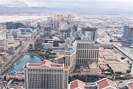 simsearch:700-02633802,k - Aerial View of the Las Vegas Strip, Las Vegas, Nevada, USA Stock Photo - Rights-Managed, Code: 700-02633805
