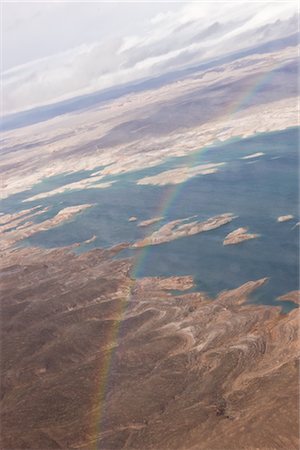 simsearch:700-02633802,k - Rainbow Over Lake Mead, Boulder City, Nevada, USA Stock Photo - Rights-Managed, Code: 700-02633803