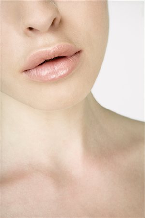 Close-up of Woman's Mouth Foto de stock - Con derechos protegidos, Código: 700-02659614