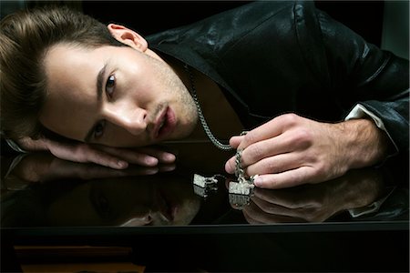 expensive jewelry - Portrait of Man Stock Photo - Rights-Managed, Code: 700-02659625