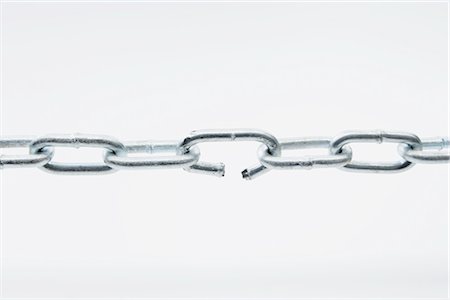 Broken Chain Stock Photo - Rights-Managed, Code: 700-02671307