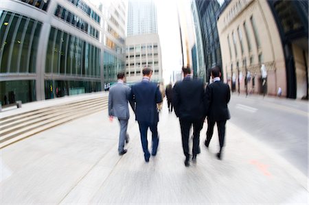 Businessmen, Bay Street, Toronto, Ontario, Canada Stock Photo - Rights-Managed, Code: 700-02694366