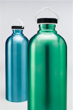 Metal Water Bottles Stock Photo - Rights-Managed, Code: 700-02700410