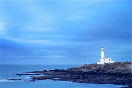 simsearch:700-04003402,k - Lighthouse at Turnberry Point at Dusk, South Ayrshire, Ayrshire, Scotland Stock Photo - Rights-Managed, Code: 700-02700652