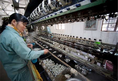 People Working in No. 1 Silk Factory in Suzhou, China Stock Photo - Rights-Managed, Code: 700-02700766