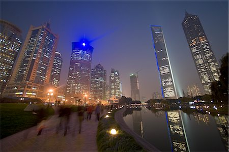simsearch:700-02723081,k - Shanghai Skyline at Dusk, China Stock Photo - Rights-Managed, Code: 700-02700810