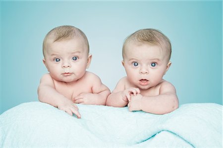 dazzo - Portrait of Twin Boys Stock Photo - Rights-Managed, Code: 700-02701279