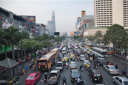 Street Scene, Bangkok, Thailand Stock Photo - Rights-Managed, Code: 700-02723126