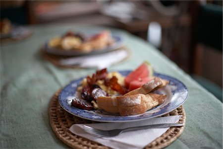 restaurant table - Breakfast on Table Stock Photo - Rights-Managed, Code: 700-02738062