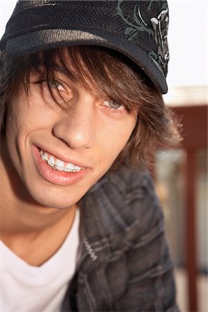 Portrait of Teenage Boy Stock Photo - Rights-Managed, Code: 700-02738803