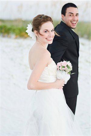 Portrait of Newlyweds Stock Photo - Rights-Managed, Code: 700-02757116