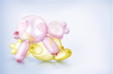 Condom Balloon Animals in Sexual Position Stock Photo - Rights-Managed, Code: 700-02757180