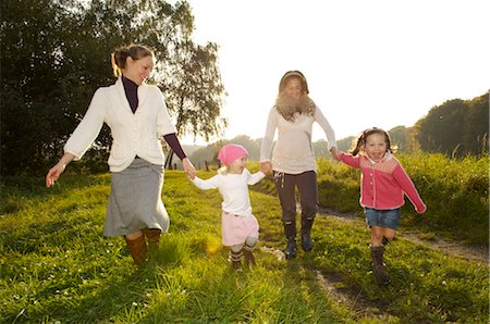 Women and Children Walking Stock Photo - Rights-Managed, Code: 700-02786762