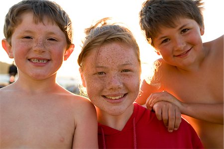 red hair preteen girl - Children Outdoors Stock Photo - Rights-Managed, Code: 700-02798059