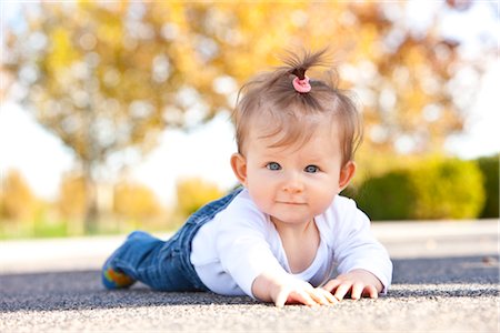 Portrait of Baby Girl Stock Photo - Rights-Managed, Code: 700-02791578