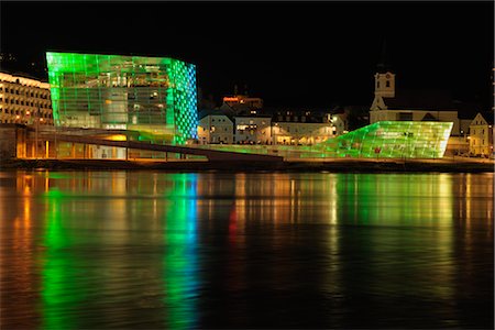 Ars Electronica Center, Linz, Upper Austria, Austria Stock Photo - Rights-Managed, Code: 700-02791606
