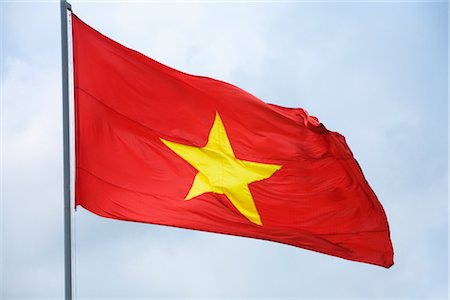 Close-up of Vietnamese Flag, Vietnam Stock Photo - Rights-Managed, Code: 700-02828414