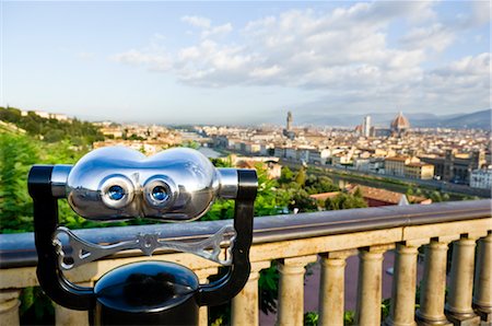 View of Florence From Piazzale Michelangelo, Tuscany, Italy Stock Photo - Rights-Managed, Code: 700-02828634