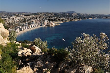 View of Calpe From Penon de Ifach, Costa Blanca, Alicante, Spain Stock Photo - Rights-Managed, Code: 700-02833901