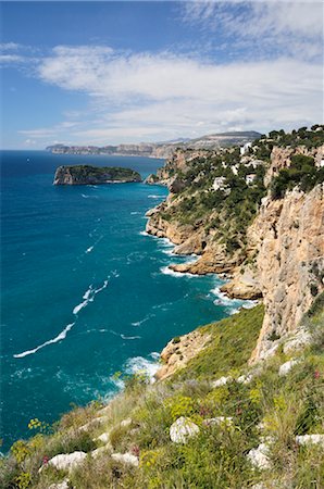 Cabo de la Nao, Xabia, Costa Blanca, Alicante, Valencian Community, Spain Stock Photo - Rights-Managed, Code: 700-02833939