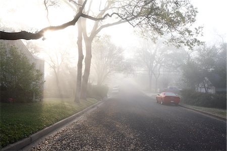 Morning Fog Over Neighbourhood Stock Photo - Rights-Managed, Code: 700-02922836