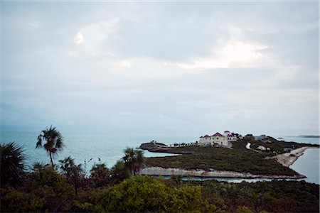 exclusive (private) - Maison de maître Private Island dans les îles Turques et Caïques Photographie de stock - Rights-Managed, Code: 700-02935358