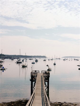 Dock, Manset, Maine, USA Stock Photo - Rights-Managed, Code: 700-02954828