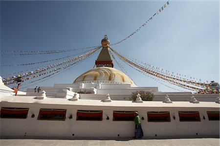 simsearch:700-02935531,k - Bodhnath Stupa, Kathmandu, Nepal Stock Photo - Rights-Managed, Code: 700-02957828