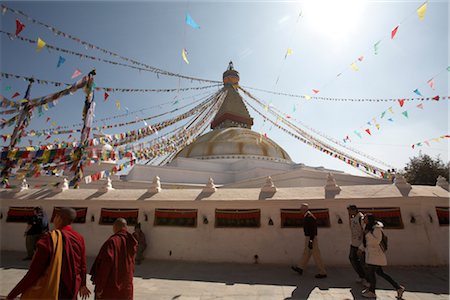 Bodhnath Stupa, Kathmandu, Nepal Stock Photo - Rights-Managed, Code: 700-02957829