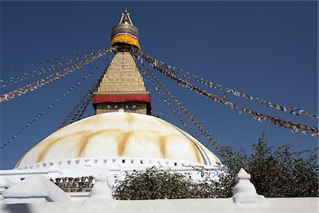 simsearch:700-02935531,k - Bodhnath Stupa, Kathmandu, Nepal Stock Photo - Rights-Managed, Code: 700-02957823