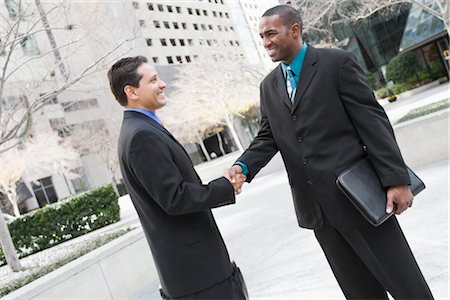 Businessmen Shaking Hands Stock Photo - Rights-Managed, Code: 700-03004046