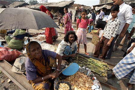 People at Market, Tilijara, Kolkata, West Bengal, India Stock Photo - Rights-Managed, Code: 700-03004185