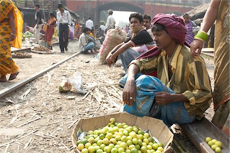 People at Market, Tilijara, Kolkata, West Bengal, India Stock Photo - Rights-Managed, Code: 700-03004187