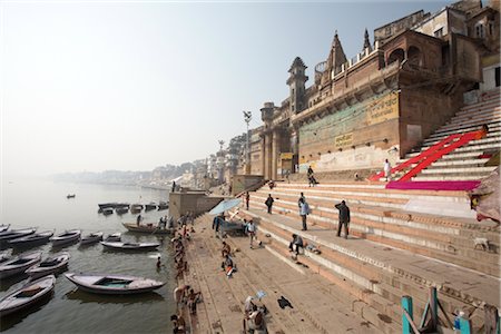 Ganges River, Varanasi, Uttar Pradesh, India Stock Photo - Rights-Managed, Code: 700-03004236