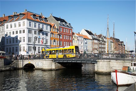 Old Port in Nyhavn, Copenhagen, North Sealand, Denmark Stock Photo - Rights-Managed, Code: 700-03003600