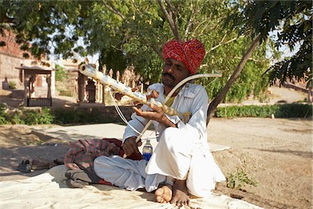 Man in Jaswant Thada, Jodhpur, Rajasthan, India Stock Photo - Rights-Managed, Code: 700-03015244