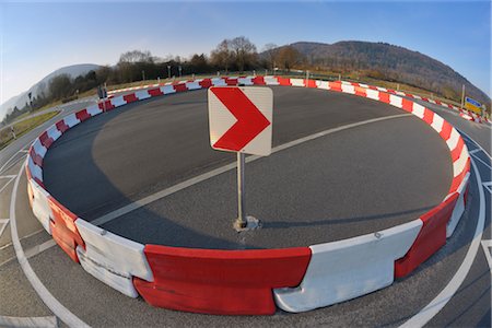 Traffic Circle, Miltenberg, Bavaria, Germany Stock Photo - Rights-Managed, Code: 700-03018027