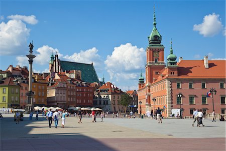 Royal Castle, Warsaw, Poland Stock Photo - Rights-Managed, Code: 700-03054192