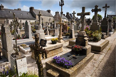 Saint Ronan Church, Locronan, Finistere, Brittany, France Stock Photo - Rights-Managed, Code: 700-03068154