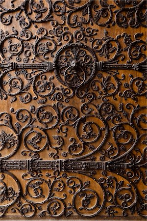 Close-up of Door, Notre Dame Cathedral, Paris, France Stock Photo - Rights-Managed, Code: 700-03068494