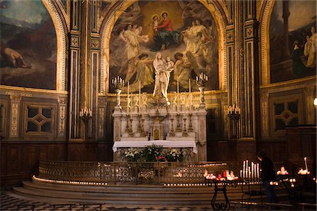 Eglise Saint-Eustache, Paris, France Stock Photo - Rights-Managed, Code: 700-03068511