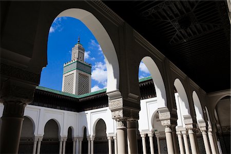 Mosque, Paris, France Stock Photo - Rights-Managed, Code: 700-03068567