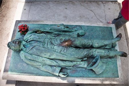 Grave of Journalist Victor Noir, Pere Lachaise Cemetery, Paris, France Stock Photo - Rights-Managed, Code: 700-03068561