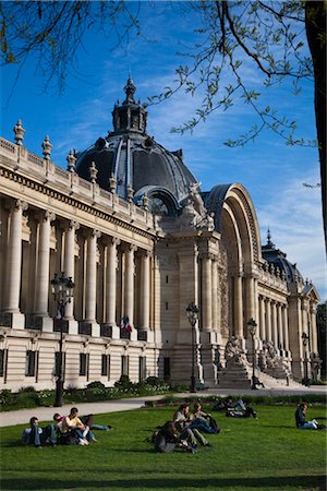 paris art of building - Petit Palais, Paris, France Stock Photo - Rights-Managed, Code: 700-03068582