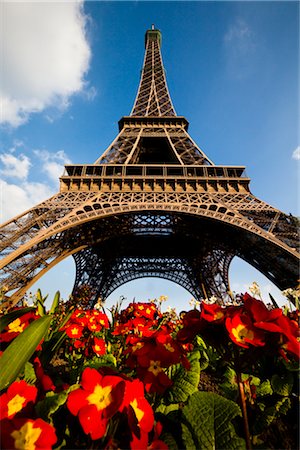 Eiffel Tower, Paris, Ile de France, France Stock Photo - Rights-Managed, Code: 700-03068967