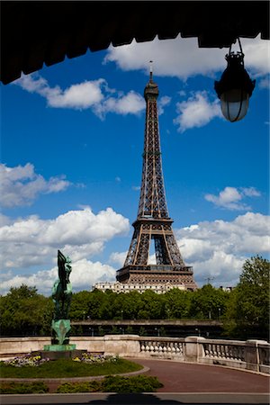 Eiffel Tower, Paris, Ile de France, France Stock Photo - Rights-Managed, Code: 700-03068960