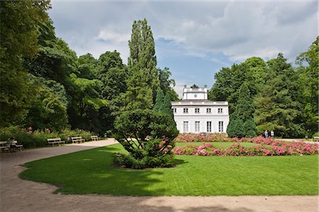 Little White House, Lazienki Park, Warsaw, Poland Stock Photo - Rights-Managed, Code: 700-03075489