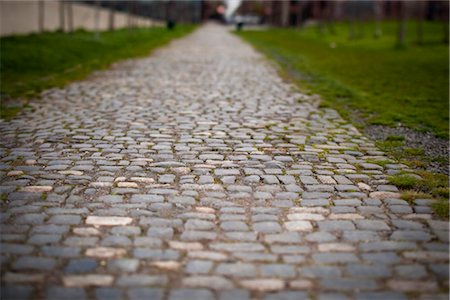 path of stone - Cobblestone Walkway Stock Photo - Rights-Managed, Code: 700-03152548