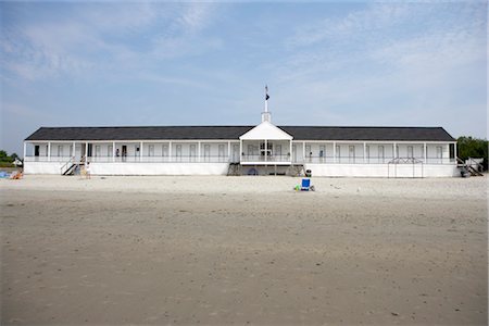 Pavillon de plage, Kennebunkport, Maine, États-Unis Photographie de stock - Rights-Managed, Code: 700-03161600